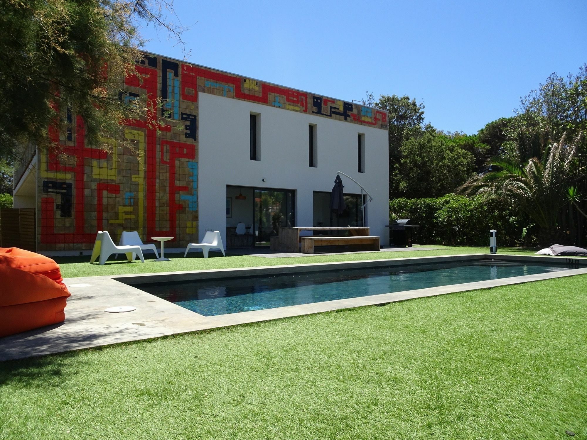 Le Cube Hotel Design A Hyeres Plage Avec Piscine Et Cuisine Exteriér fotografie