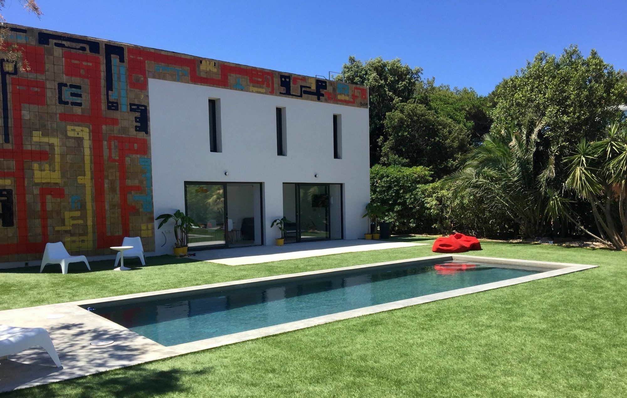 Le Cube Hotel Design A Hyeres Plage Avec Piscine Et Cuisine Exteriér fotografie