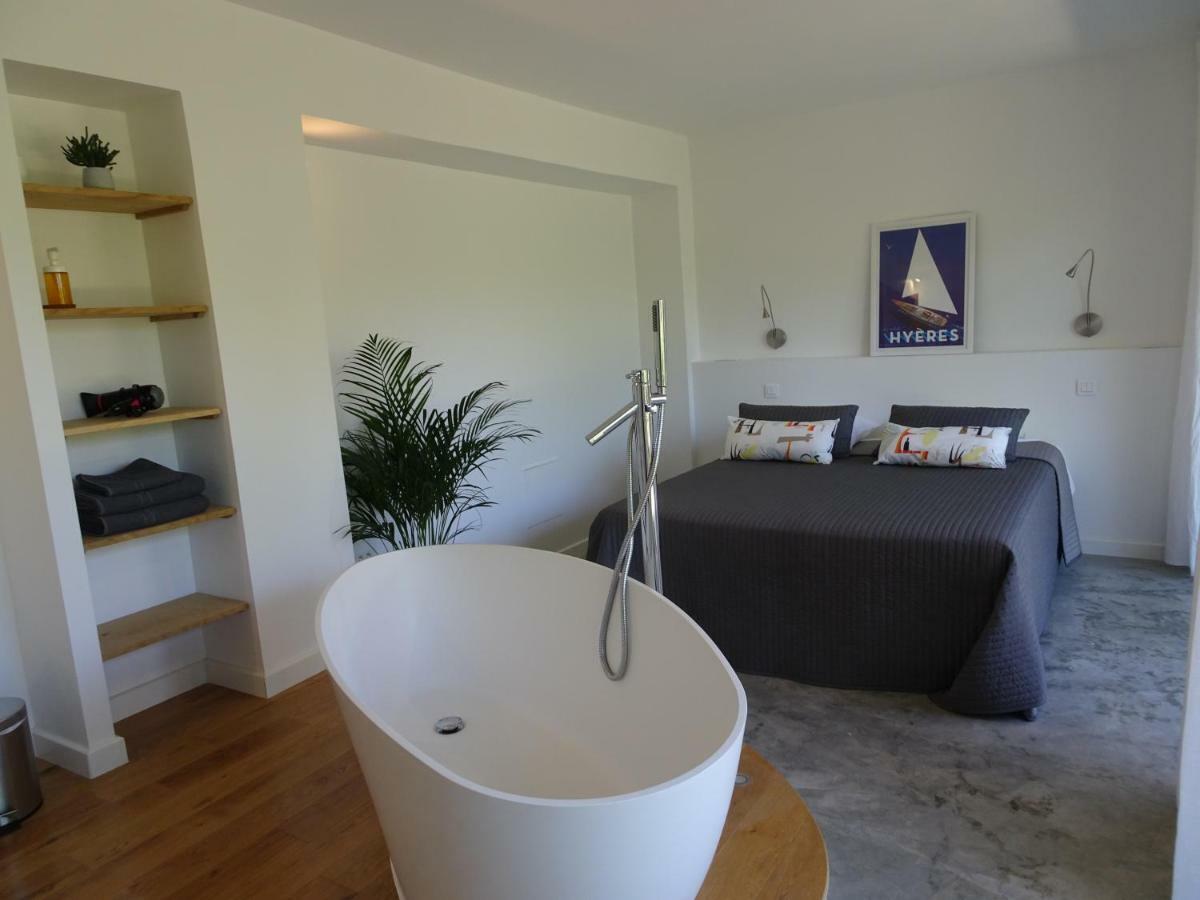Le Cube Hotel Design A Hyeres Plage Avec Piscine Et Cuisine Exteriér fotografie